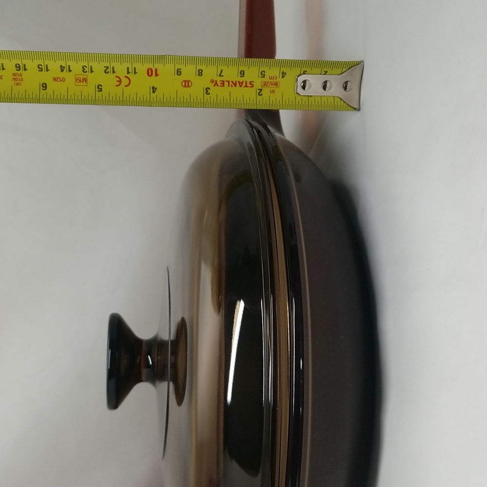 Large Corning Vision Non Stick Frying Pan With Pyrex Lid - Picture 7 of 16